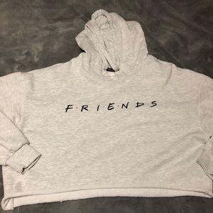 FRIENDS Crop hoodie